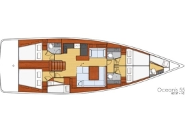 2015, Beneteau, OCEANIS 55