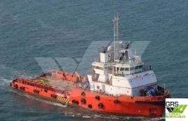 60m / DP 1 / 77ts BP AHTS Vessel for Sale / #1073