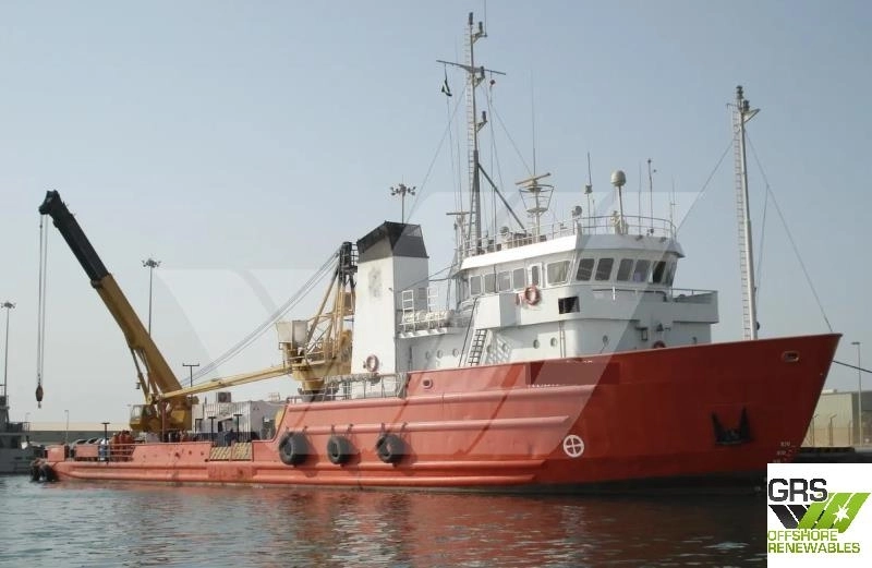 in Lay Up / 55m / 25ts BP AHTS Vessel for Sale /