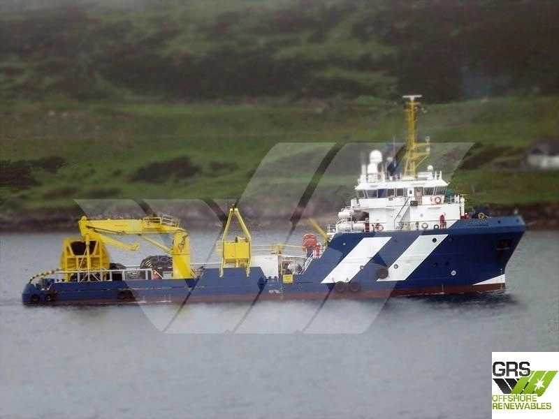 54m Offshore Support & Construction Vessel for Sa