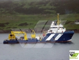 54m Offshore Support & Construction Vessel for Sa