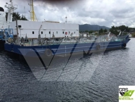 SHALLOW DRAFT WORKBARGE with OIL RECOVERY TANK CA