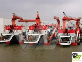 Max. dredging depth 25 m / 101m / Cutter Suction 