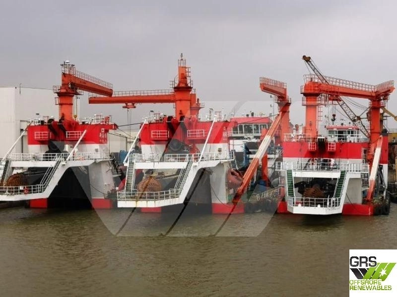 Max. dredging depth 25 m / 101m / Cutter Suction