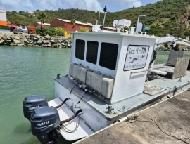 40 ft Custom 1985 Aluminum Barge Sea Truck