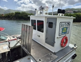 40 ft Custom 1985 Aluminum Barge Sea Truck