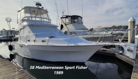 1990, Mediterranean, 38 Convertible