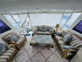 1994, Hatteras, Cockpit