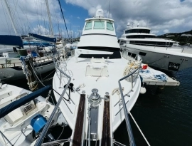1994, Hatteras, Cockpit