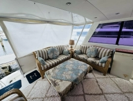 1994, Hatteras, Cockpit