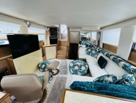 1994, Hatteras, Cockpit