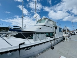1994, Hatteras, Cockpit