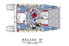 2004, Fountaine Pajot, Belize 43