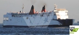 130m / 1.400 pax Passenger / RoRo Ship for Sale /