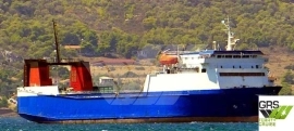 106m / 870 lane meter RoRo Vessel for Sale / #101