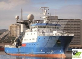 58m / 10knts Survey Vessel for Sale / #1000048