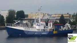 PRICE REDUCED 27m / 9knts Survey Vessel for Sale /