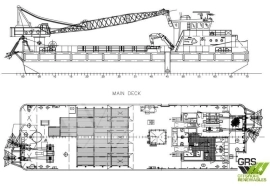 35m / 29,7ts crane Workboat for Sale / #1000021