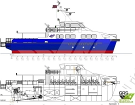 26m / 260 pax Crew Transfer Vessel for Sale / #109