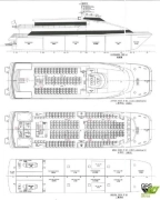 40m / 435 pax Passenger Ship for Sale / #1053306