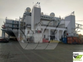 190m / 836 pax Accommodation Ship for Sale / #1069