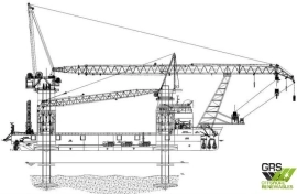 107m / DP 1 / 1200ts Crane Jack Up for Sale / #113