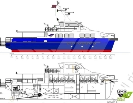 26m / 260 pax Crew Transfer Vessel for Sale / #109