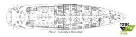 50m / 60 pax Cruise Ship for Sale / #1064418