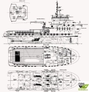 Keen Sellers 56m / 65ts BP Tug for Sale / #1079949