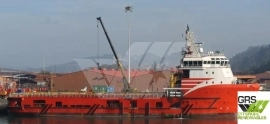 77m / DP 2 Platform Supply Vessel for Sale / #1077