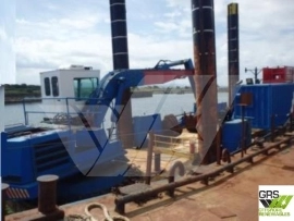 Spud Barge / Newly docked and painted 23m Workboat