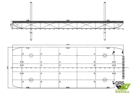 60m / 22m Pontoon / Barge for Sale / #1116994