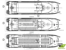 43m / 400 pax Passenger Ship for Sale / #1129437