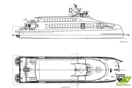 43m / 400 pax Passenger Ship for Sale / #1129437