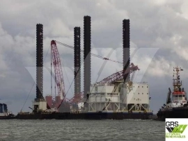 73m / 40 pax / 600ts Crane Jack Up for Sale / #100