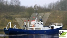 PRICE REDUCED 27m / 9knts Survey Vessel for Sale /