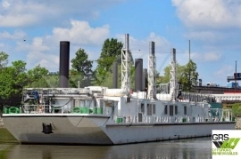 LNG POWER BARGE - 7,5 MW // 76m / 12,2m Pontoon / 