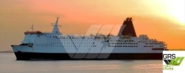 179m / 1,290 pax Passenger / RoRo Ship for Sale / 