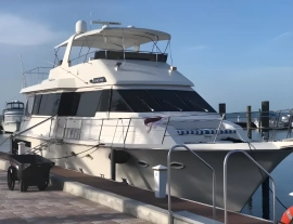 1990, Viking, Extended Aft Deck Motor Yacht