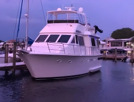 1990, Viking, Extended Aft Deck Motor Yacht