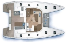 2020, Lagoon, 42 3-cabin Owners version