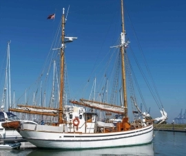 1940, Custom, Danish Hajkutter Gaff